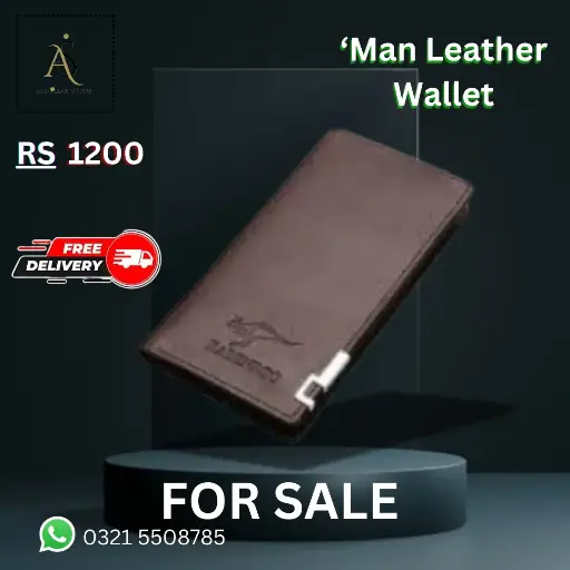 Man Leather wallet