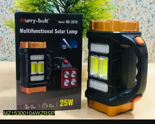 Rechargeable solar Emergency light